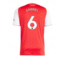 Arsenal Gabriel Magalhaes #6 Koszulka Podstawowa 2025-26 Krótki Rękaw